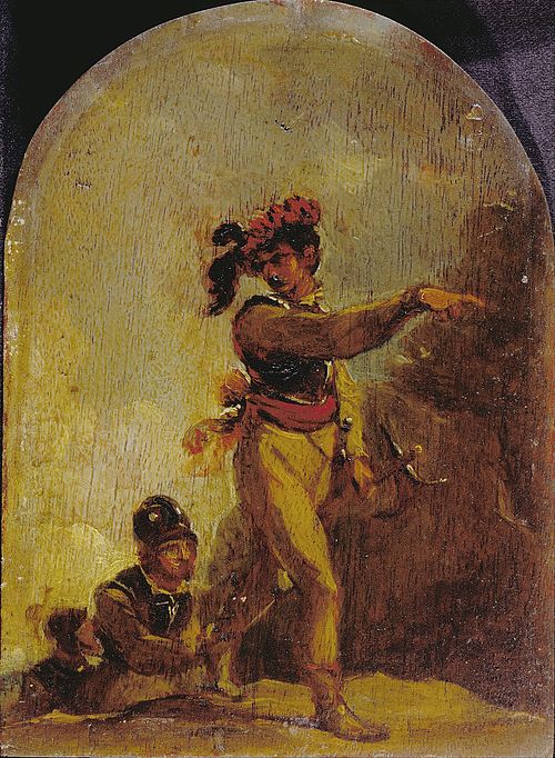 Soldiers, 1811, Francis Bourgeois