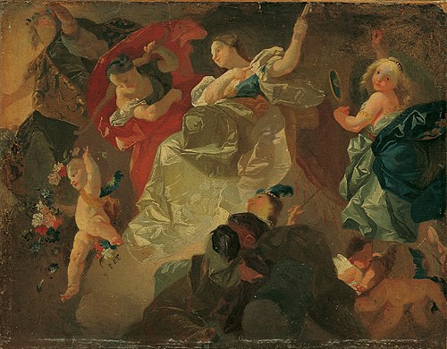 Virtues, 1765, Josef Winterhalder der Jüngere