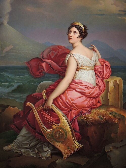 Corinne au Cap Misène, 1825, Marie-Victoire Jaquotot