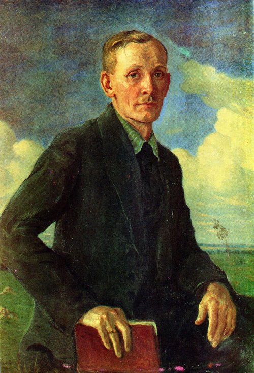 Партрэт Янкі Купалы, 1923, Dmitriy Nikolaevich Polozov