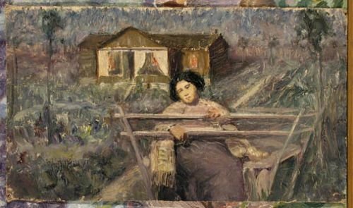 На лаўцы, 1900, Lev Alperovich