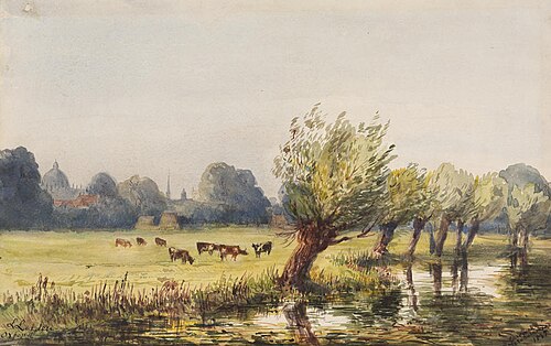 Cherwell, Mesopotamia, 1875, Lydia Larden