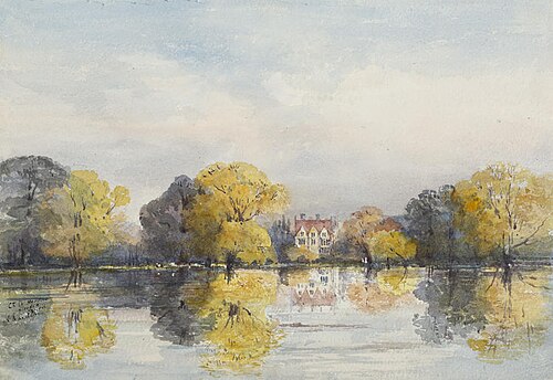 Christchurch Meadow flooded, Oxford, , Lydia Larden