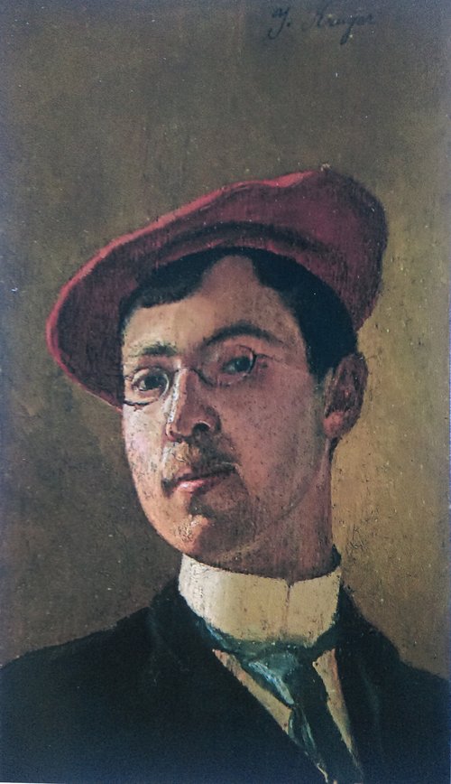 Autoportrait, 1889, Jacob Kruger