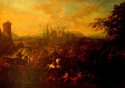 Die Schlacht bei Peterwardein am 5. August 1716, 1720, Jean Pierre van, the younger Bredael
