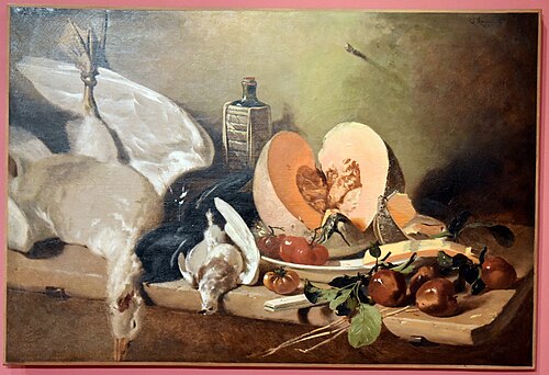 Nature morte au gibier, 1900, Joseph Maguet
