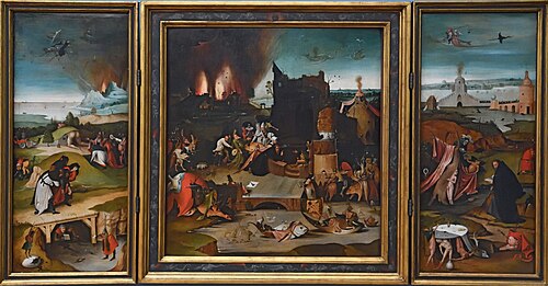 The Temptation of St. Anthony, 1540, Jérôme Bosch