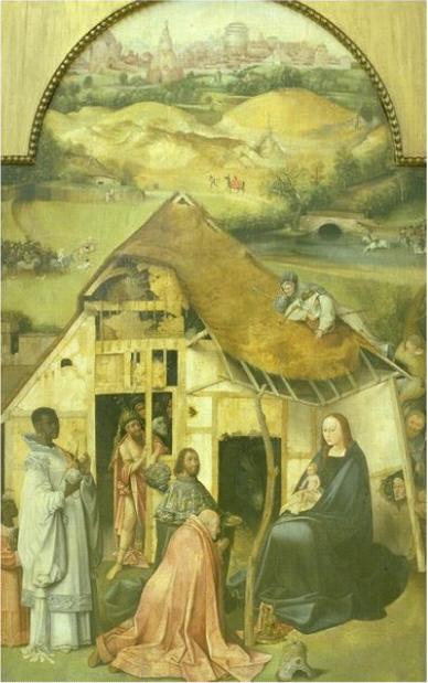 Die Anbetung der Könige, 1540, Jérôme Bosch