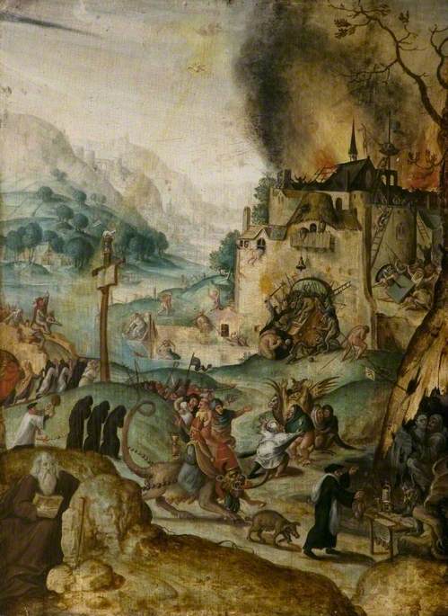 The Temptation of Saint Anthony, , Jérôme Bosch