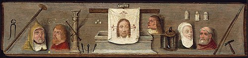 Instruments de la Passion du Christ, 1498, Jérôme Bosch