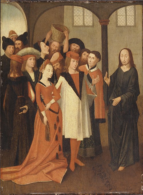 Le Christ et la femme adultère, 1549, Jérôme Bosch
