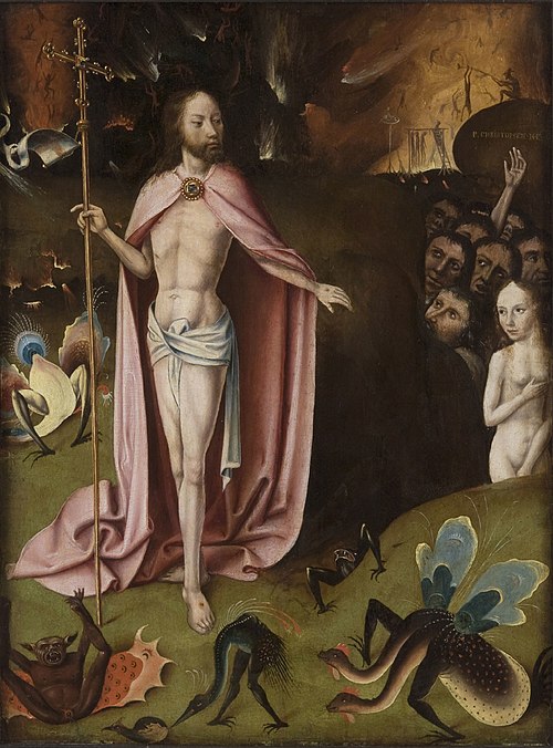 Christ dans les Limbes, 1550, Jérôme Bosch
