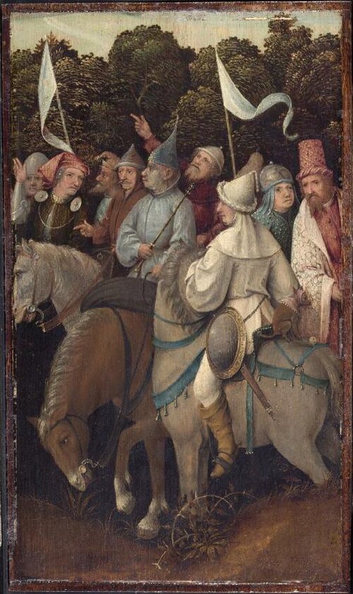 L'Arrivée des Mages, 1550, Jérôme Bosch