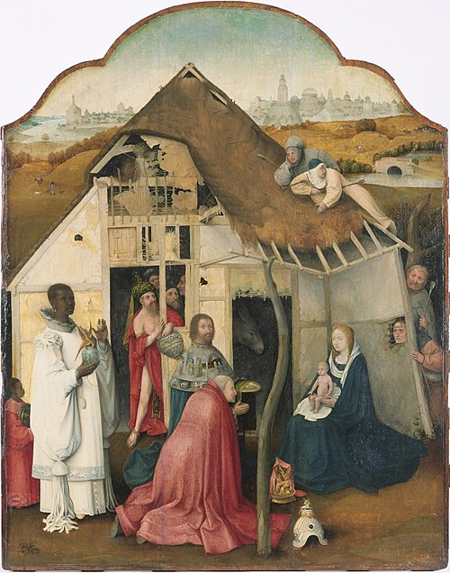 L'Adoration des mages, 1550, Jérôme Bosch