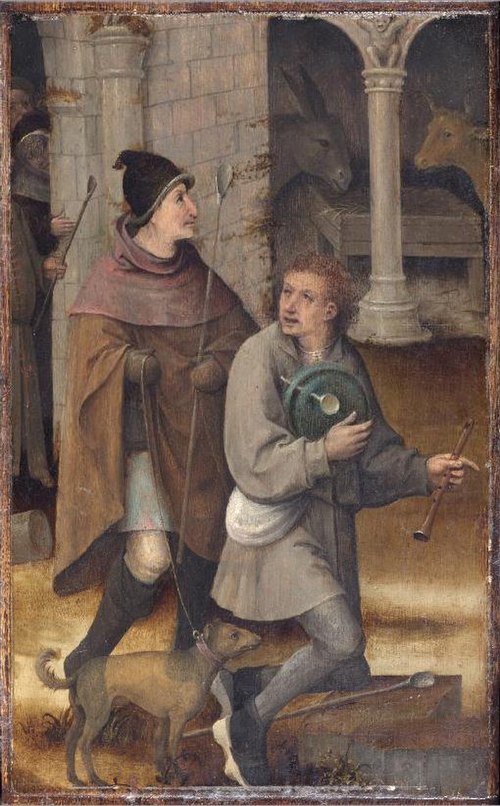Deux bergers, 1550, Jérôme Bosch