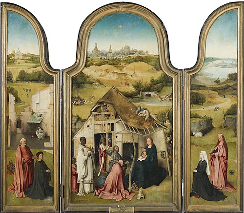 L'Épiphanie, 1494, Jérôme Bosch