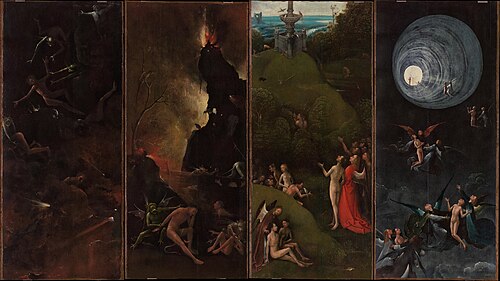 Visions de l'au-delà, 1502, Jérôme Bosch