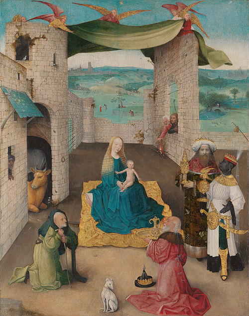 L'Adoration des Mages, 1475, Jérôme Bosch