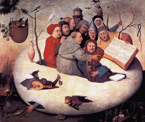 Le Concert dans l'œuf, 1560, Jérôme Bosch