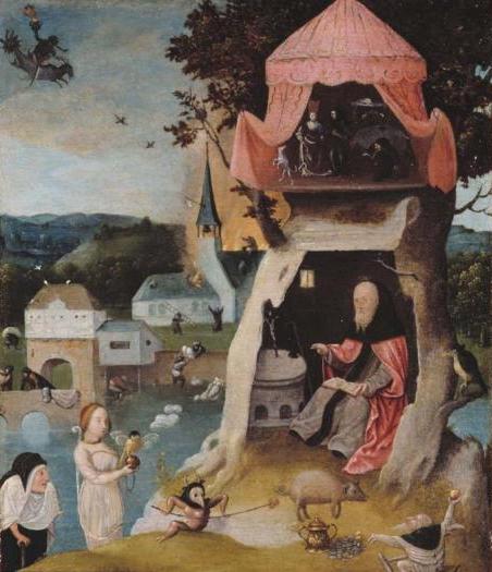 The Temptation of Saint Anthony, 1525, Hieronymus Bosch