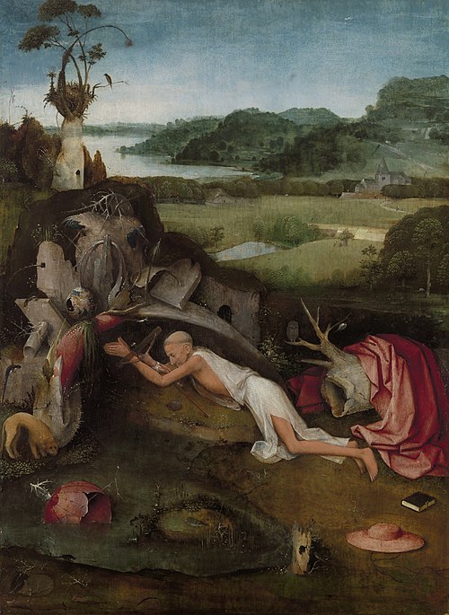 Saint Jerome, 1500, Hieronymus Bosch
