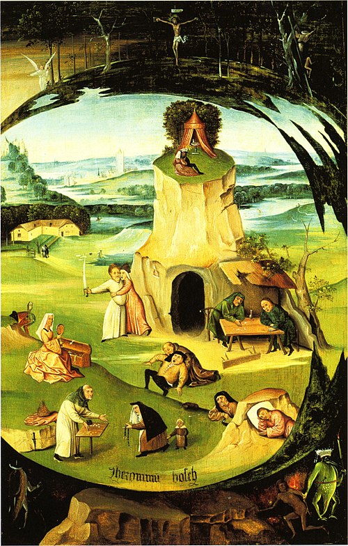 The Deadly Sins, 1520, Hieronymus Bosch