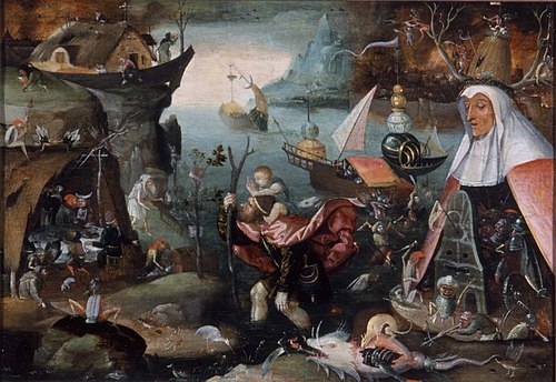Saint Christophe, 1508, Jérôme Bosch