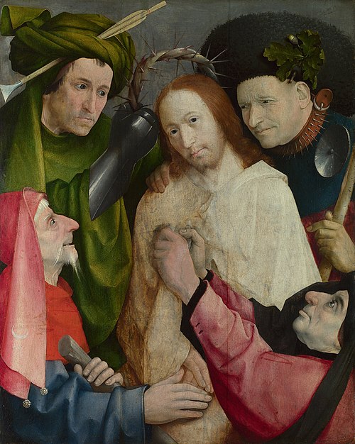 Christ Crowned with Thorns, 1495, Hieronymus Bosch