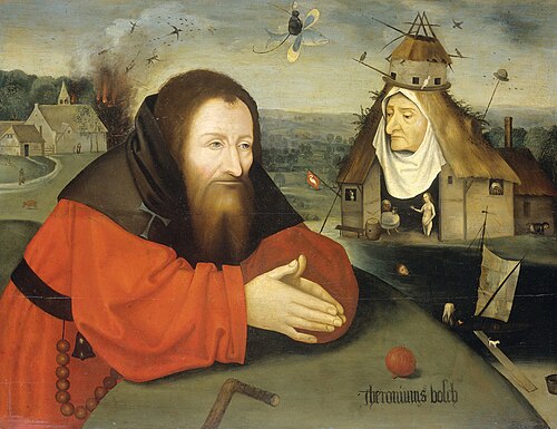 La Tentation de saint Antoine, 1550, Jérôme Bosch