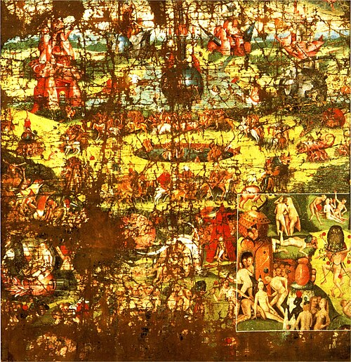 The Garden of Earthly Delights, 1500, Hieronymus Bosch