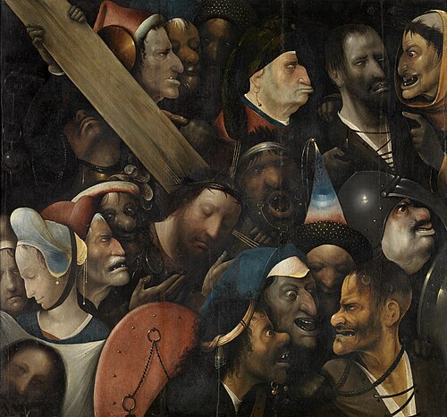 Christ Carrying the Cross, 1510, Hieronymus Bosch