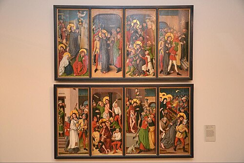 The Passion of Christ, 1485, Maître des études de draperies