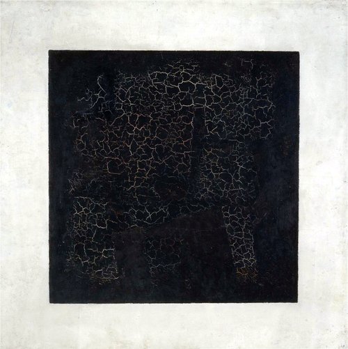 Carré noir sur fond blanc, 1915, Kasimir Malevitch