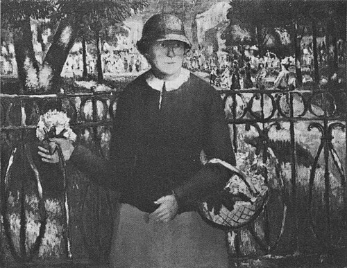 Fleuriste I, 1920, Kasimir Malevitch