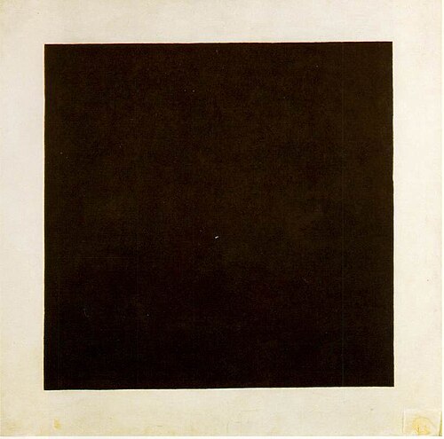 Black Square (1924), 1924, Kasimir Malevitch