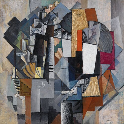 Bureau and Room, 1913, Kasimir Malevitch