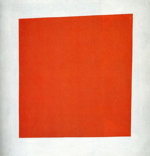 Carré rouge, 1915, Kasimir Malevitch