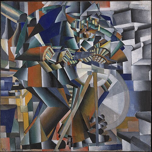 Le Rémouleur, 1912, Kasimir Malevitch