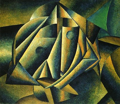 Head of a Peasant Girl, 1913, Kasimir Malevitch
