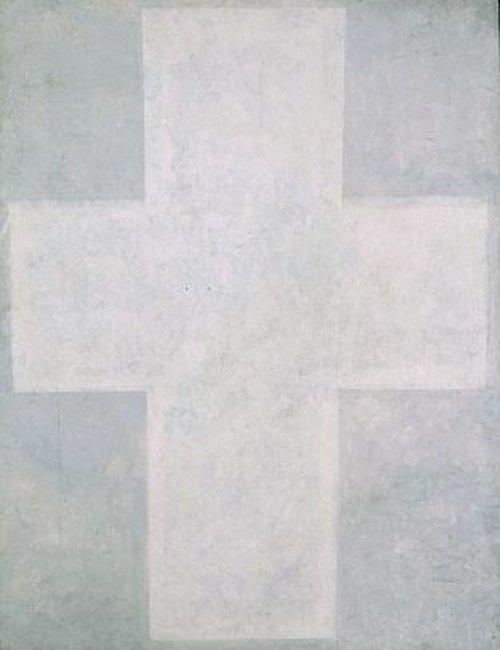White Cross, 1920, Kasimir Malevitch