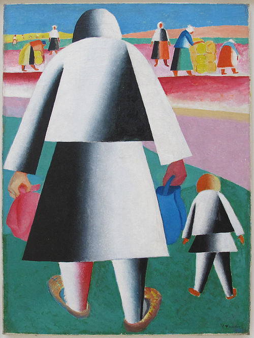 To the Field II (Marthe and Jeannot), 1929, Kazimir Malevich