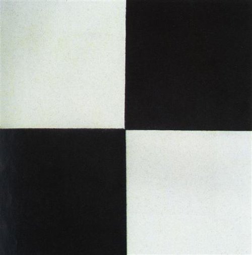 Four squares, 1915, Kazimir Malevich