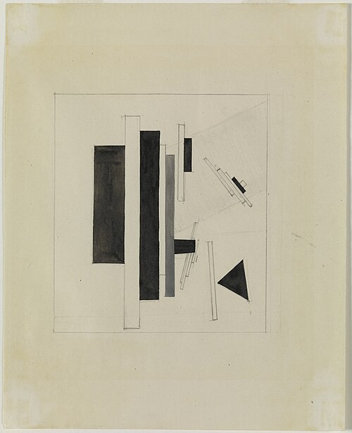 Untitled (Suprematist Composition), 1919, Kasimir Malevitch