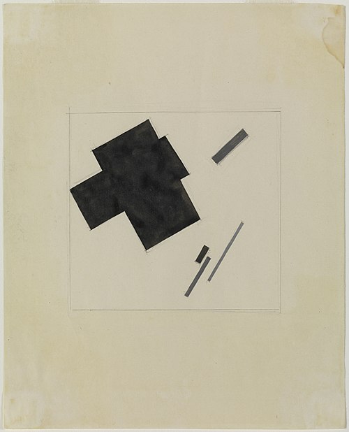 Untitled (Suprematist Composition), 1919, Kasimir Malevitch