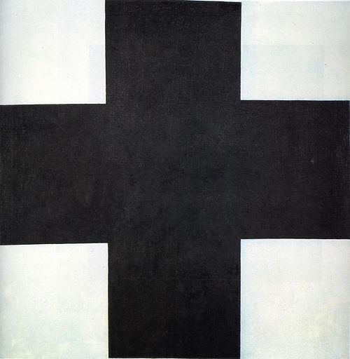 Black Cross, 1924, Kazimir Malevich