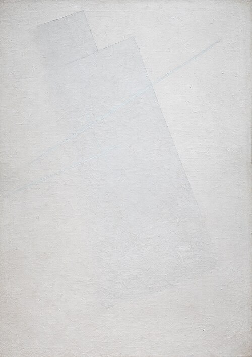 White Planes in Dissolution, 1917, Kasimir Malevitch