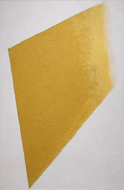 Yellow Plane in Dissolution, 1917, Kasimir Malevitch