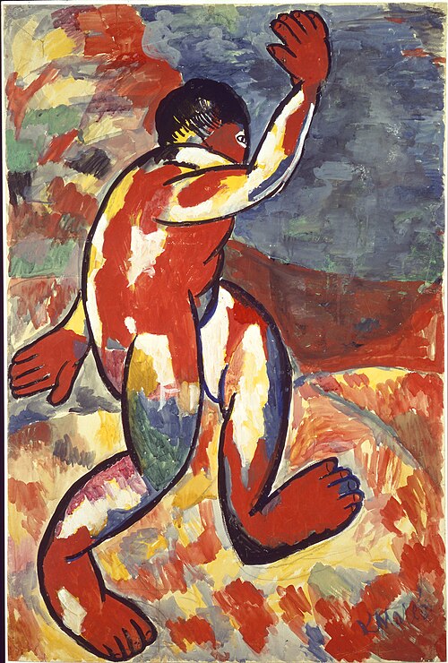 Bather, 1911, Kazimir Malevich