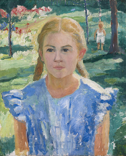 Portrait of Una, 1932, Kasimir Malevitch