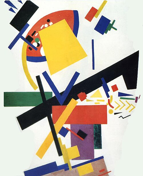 Suprematism, 1915, Kazimir Malevich